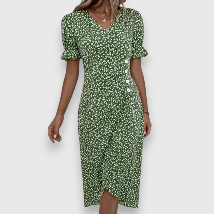 Fiorella | Kukallineniteen eleganssinen mekko