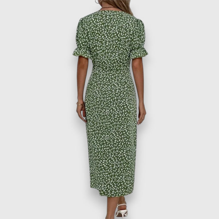 Fiorella | Kukallineniteen eleganssinen mekko