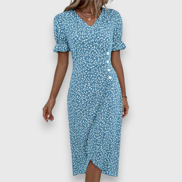 Fiorella | Kukallineniteen eleganssinen mekko