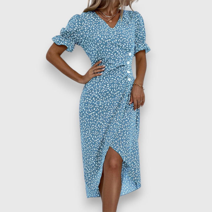 Fiorella | Kukallineniteen eleganssinen mekko