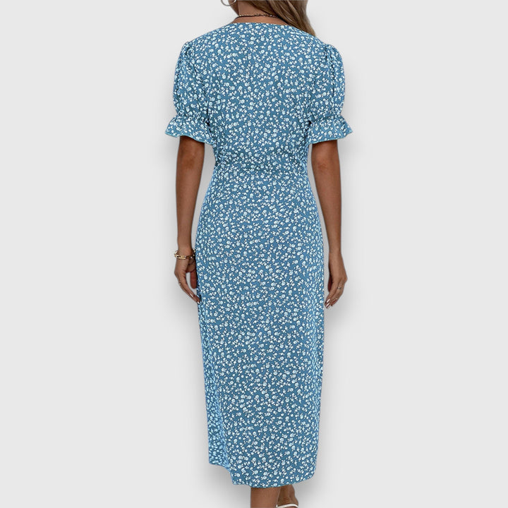 Fiorella | Kukallineniteen eleganssinen mekko