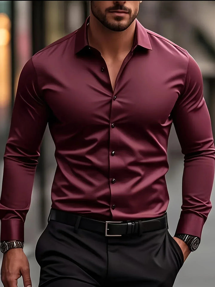 Savrani™ | Tyylikäs pitkähihaisinen payameenain kansi em nelipainikkeinen