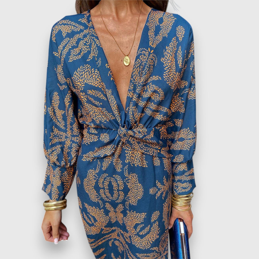 Ilenia | Premium mekko käsityönä tulevalla designilla