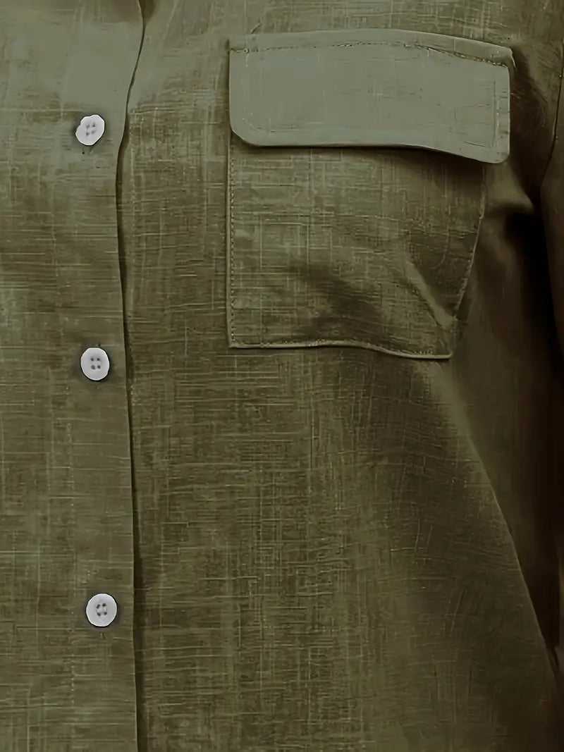 Athena | Puuvillainen pikkutakki rintataskuilla