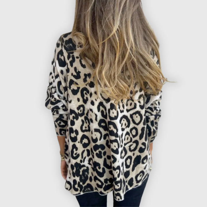 Viidakko | Leopardikuosinen villapaidasta