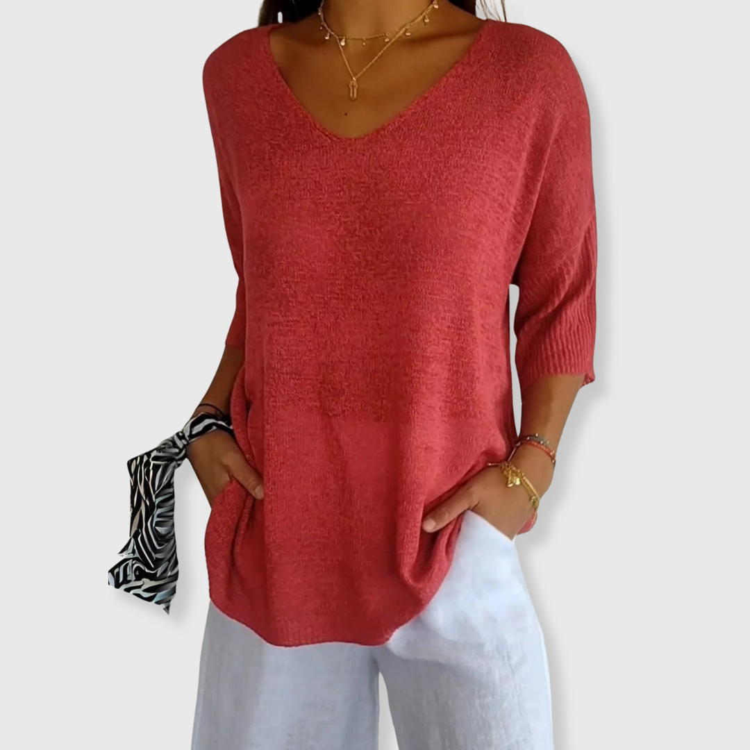 Celia | Hengittävä puuvillavatop 