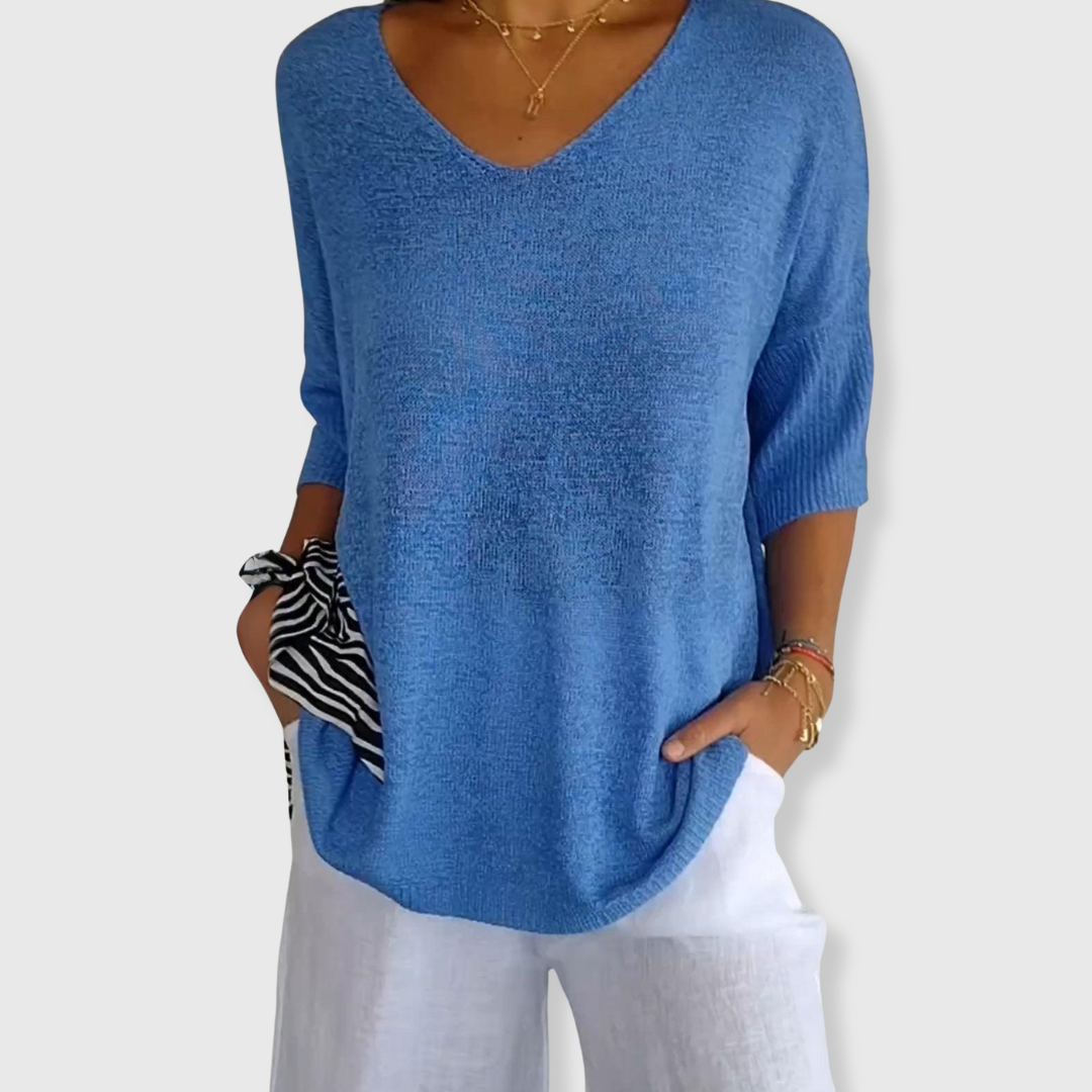 Celia | Hengittävä puuvillavatop 