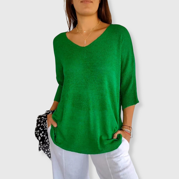 Celia | Hengittävä puuvillavatop 