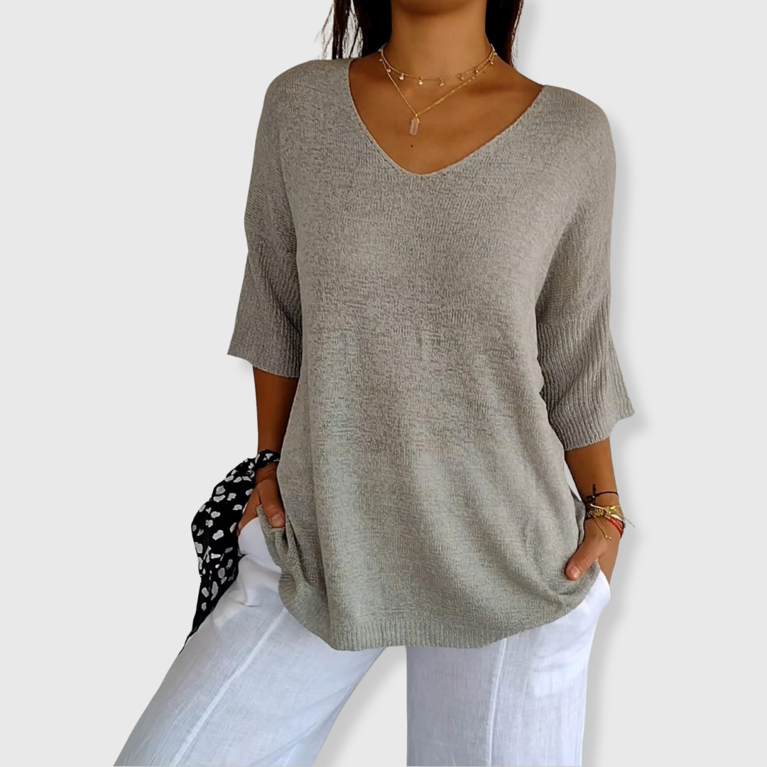 Celia | Hengittävä puuvillavatop 