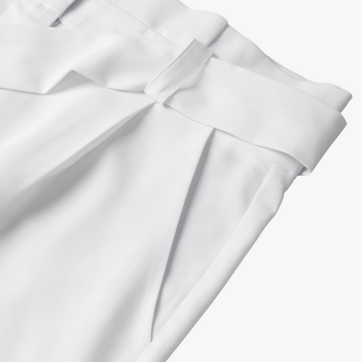 Chantal | Leveät housut solmiavyöllä