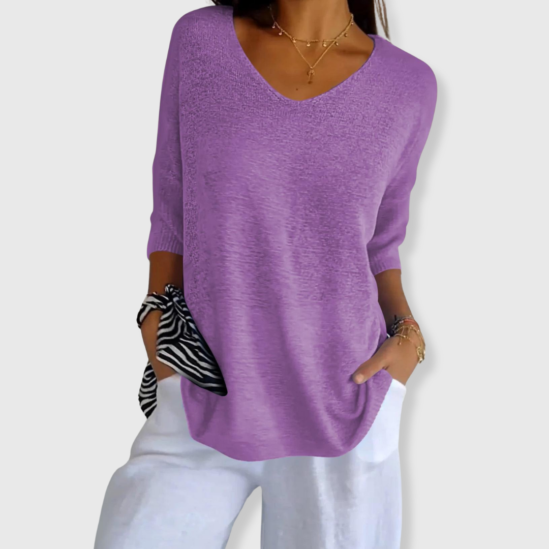 Celia | Hengittävä puuvillavatop 