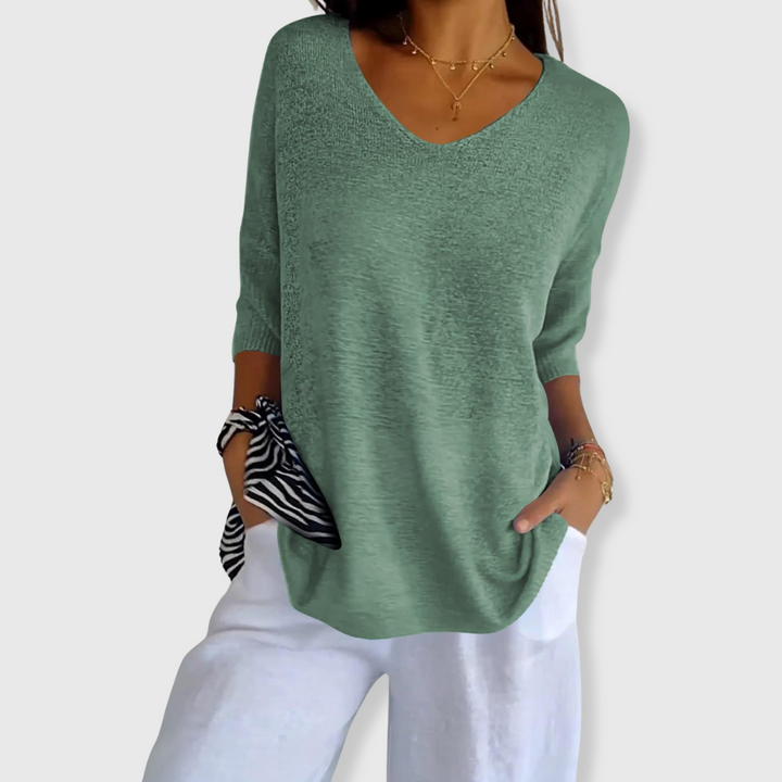 Celia | Hengittävä puuvillavatop 