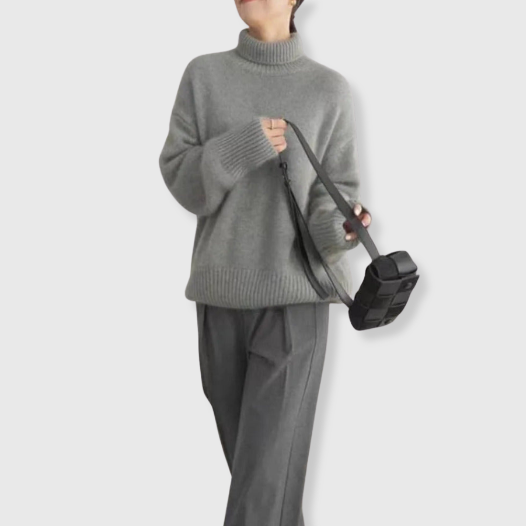 Milena | Mukava löysä istuva villapaita