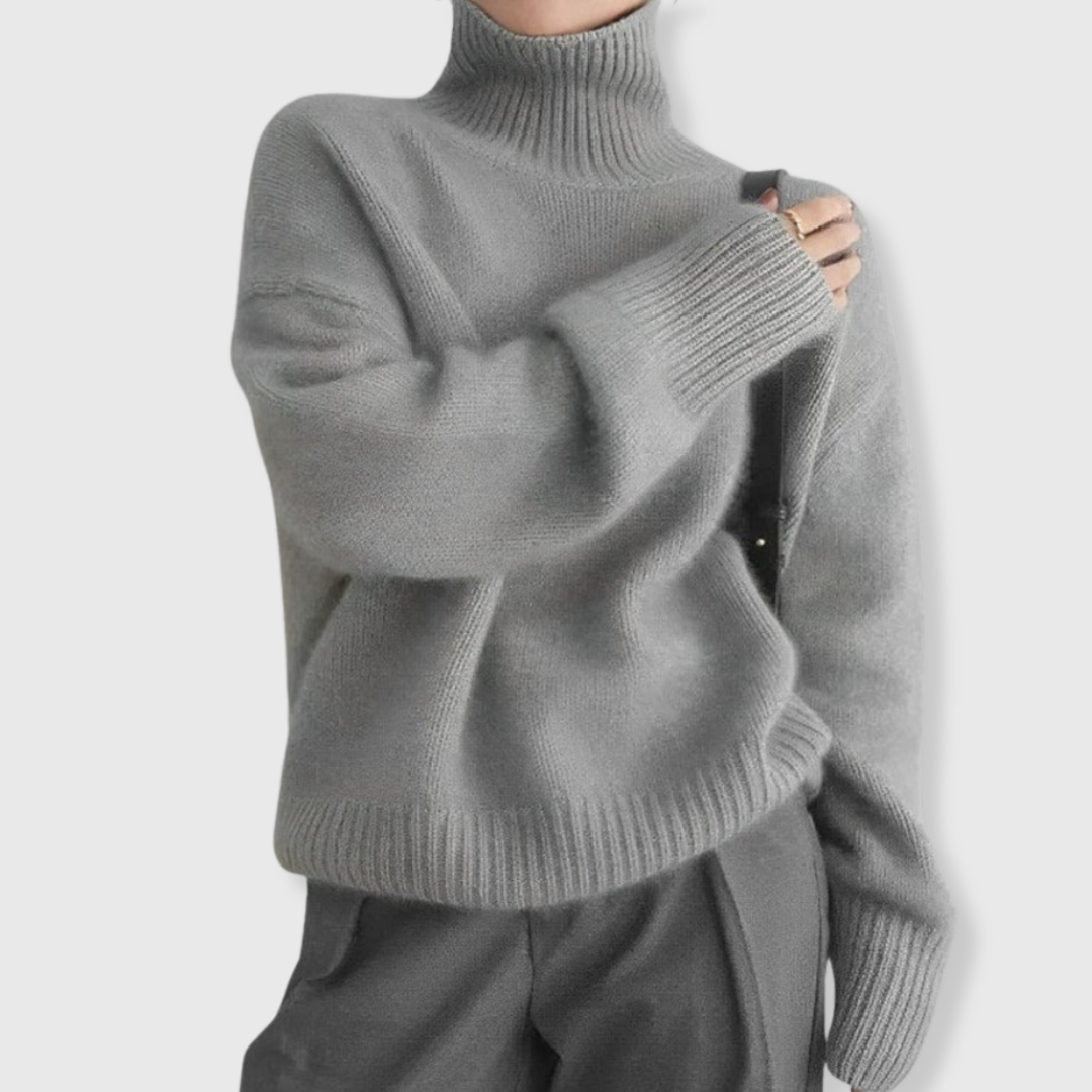 Milena | Mukava löysä istuva villapaita