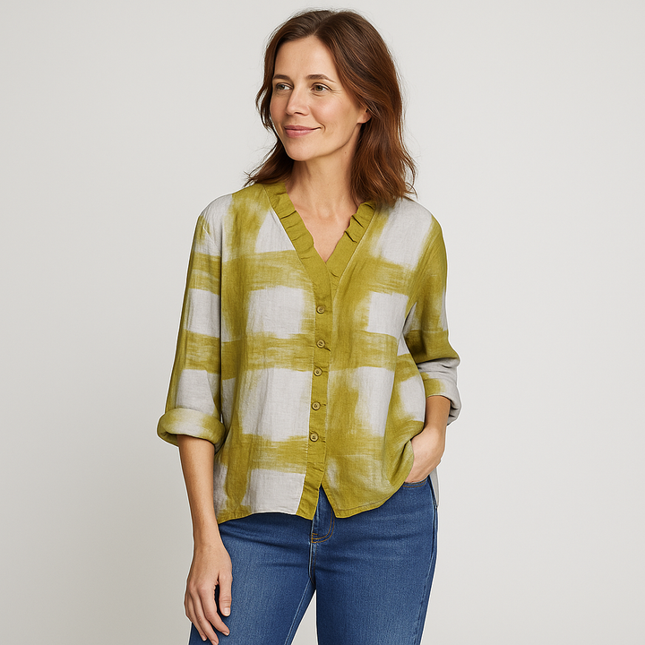 Melissa | Taiteellinen pellavapaita