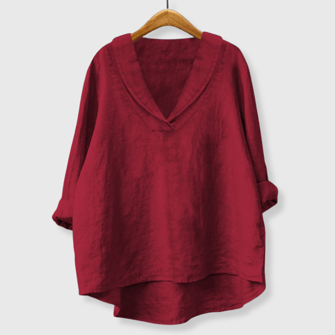 Samantha | Kesäpäivänasu V-aukkoisella Topilla