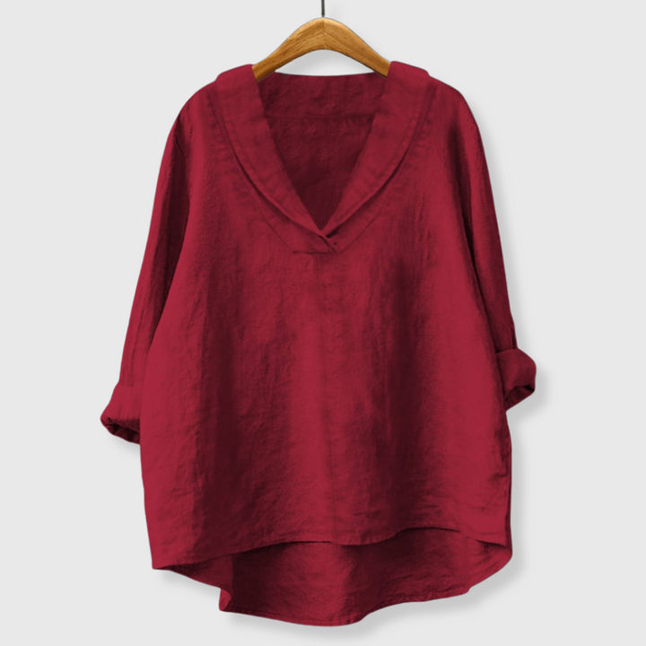 Samantha | Kesäpäivänasu V-aukkoisella Topilla