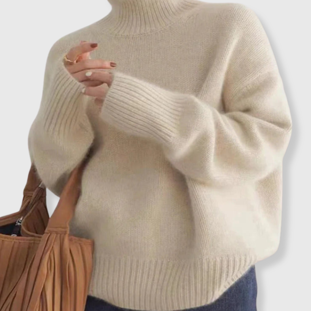 Milena | Mukava löysä istuva villapaita