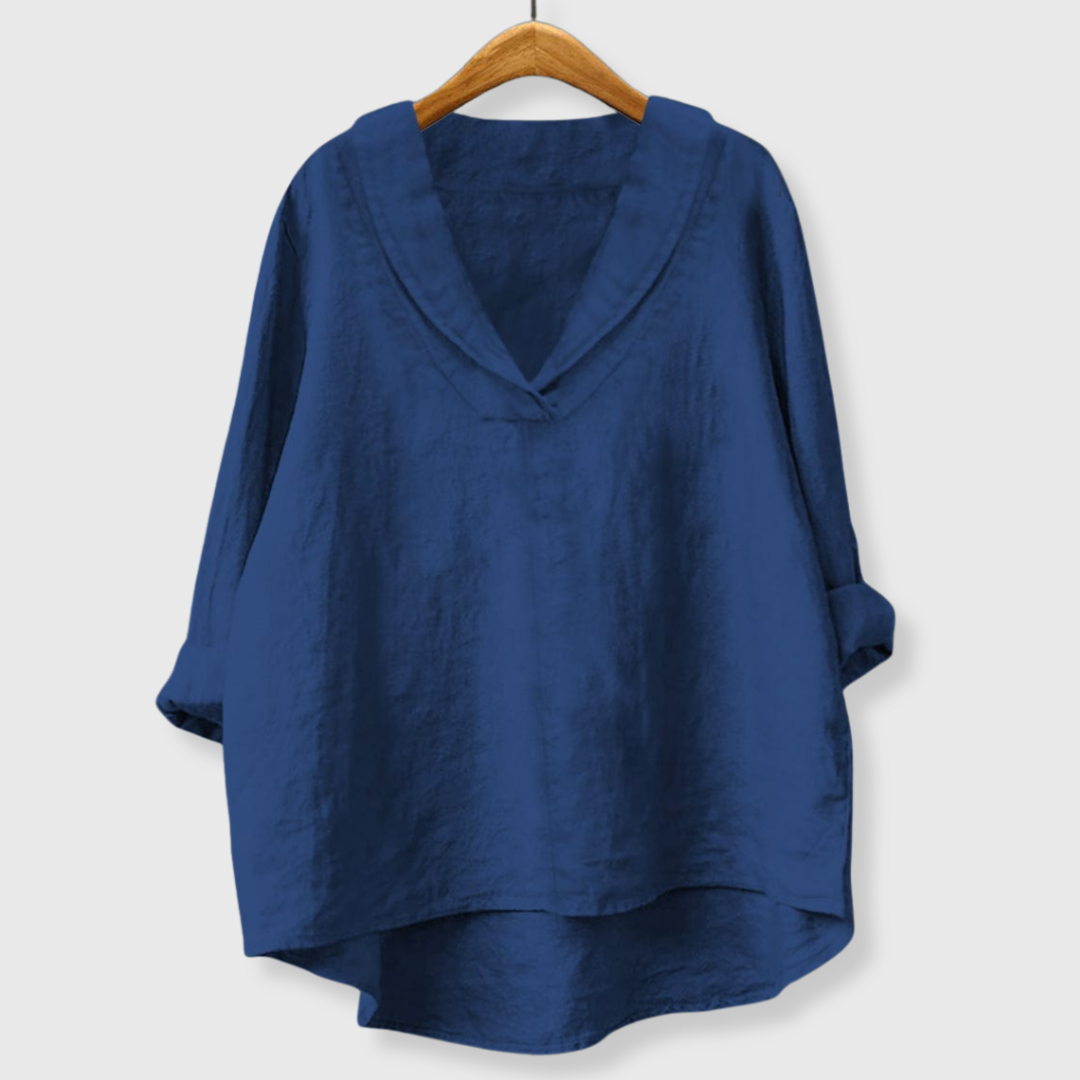 Samantha | Kesäpäivänasu V-aukkoisella Topilla