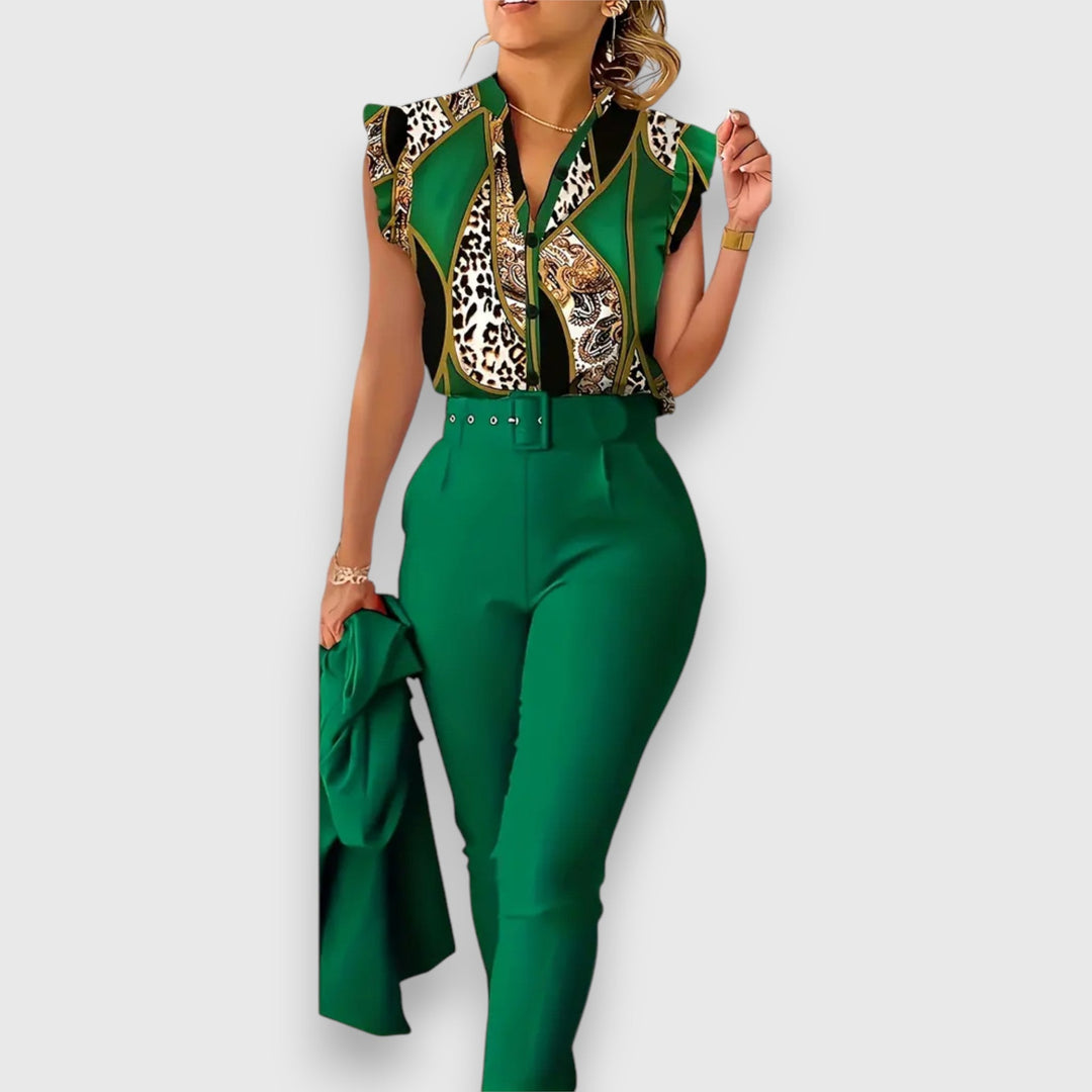 Ivana – Kaksiosainen leopardikuvio