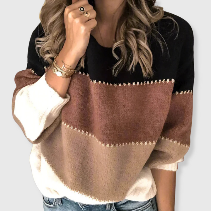 Claudia | moderni colorblock-huppari