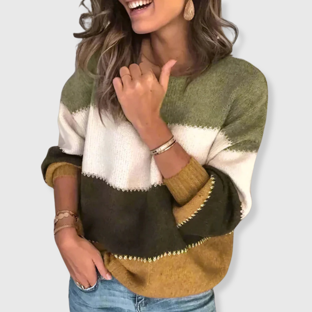 Claudia | moderni colorblock-huppari