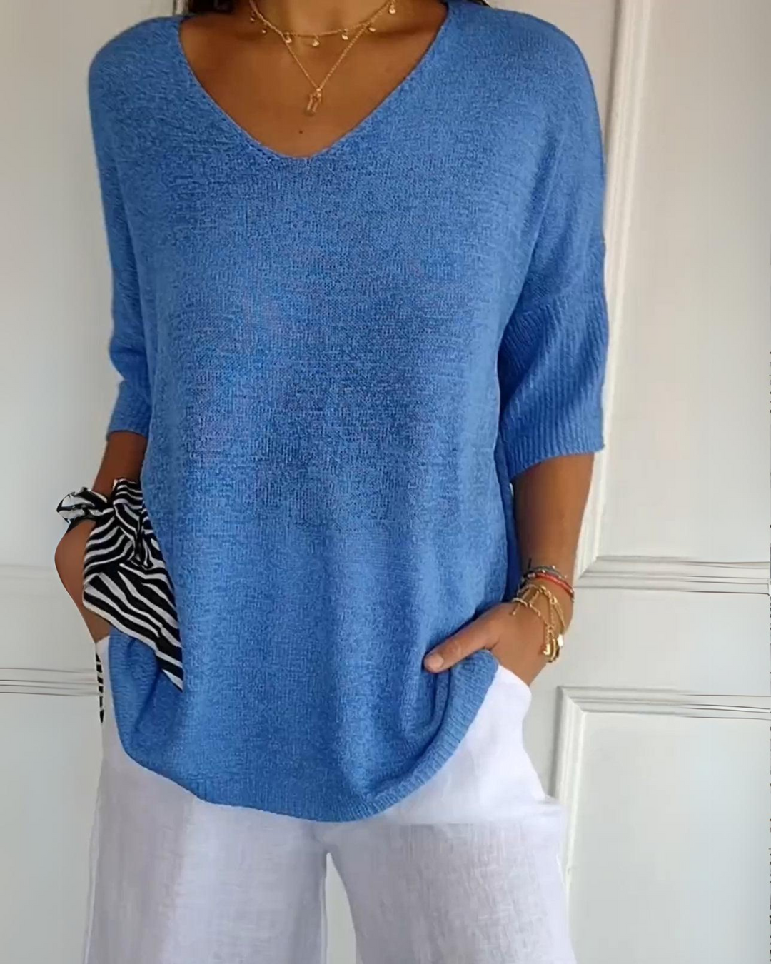 Celia | Hengittävä puuvillavatop 