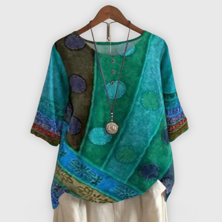 Valerie | Värikäs boho-yläosa