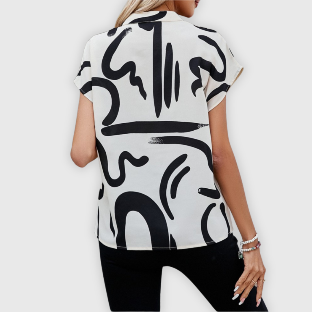 Brunette | Premium-tunika taiteellisella tunnelmalla