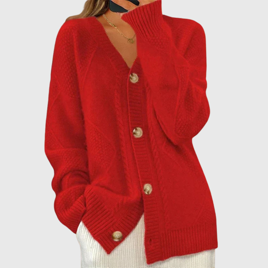 Eloise | Tyylikäs neulottu neuletakki