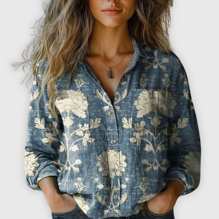 Nadia | Premium Käsin valmistettu vintage paita