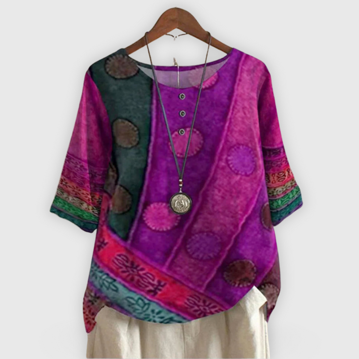 Valerie | Värikäs boho-yläosa