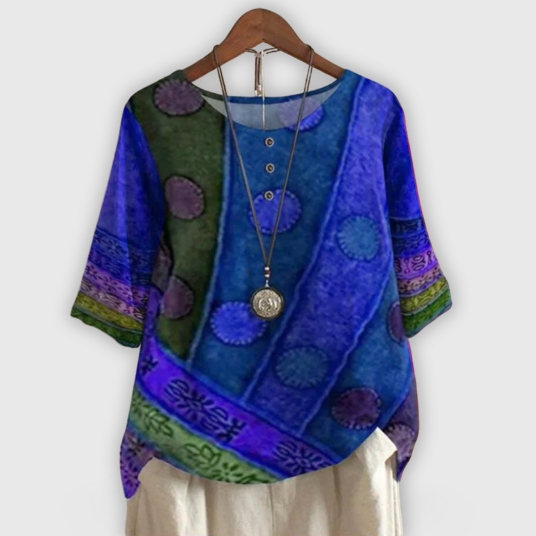 Valerie | Värikäs boho-yläosa
