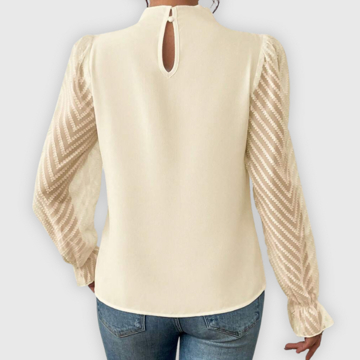 Evelina | Käsintehty tyyliinhuivattu paita