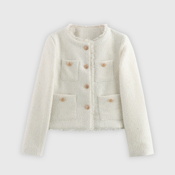 Luna | Käsintehty takki koristenapeilla