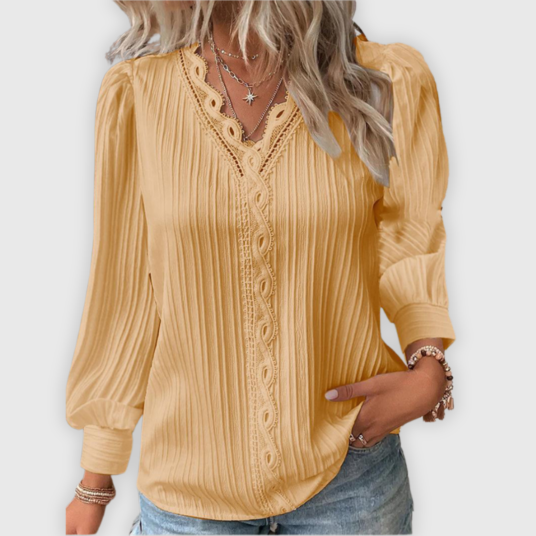 Patrizia | Käsinthty premium-yläosa 