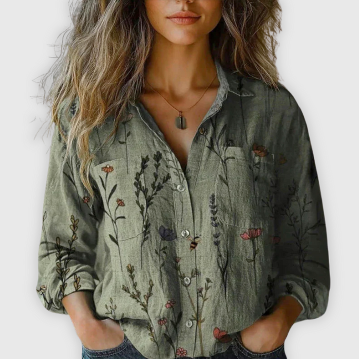 Nadia | Premium Käsin valmistettu vintage paita