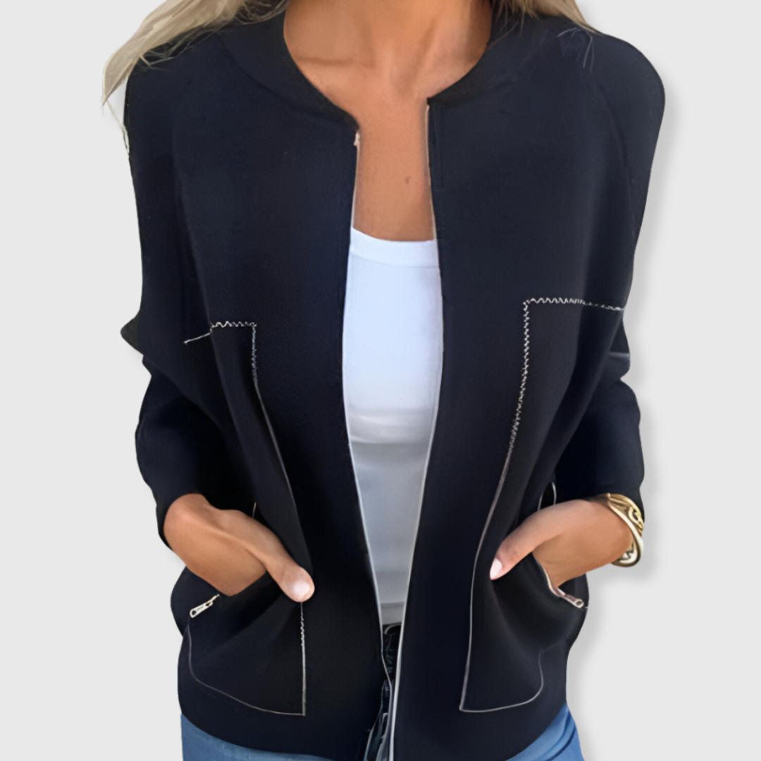 Silvina | Vetoketjullinen pompputakki