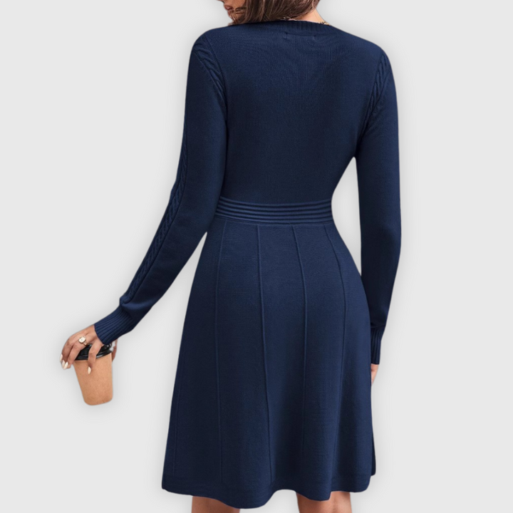 Daniela | Rääsineuleen kaltainen käsintehty mekko