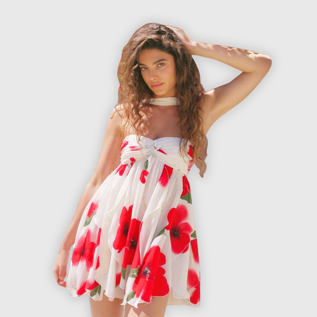 Monika | Kukallaan sifonkiminikorkean