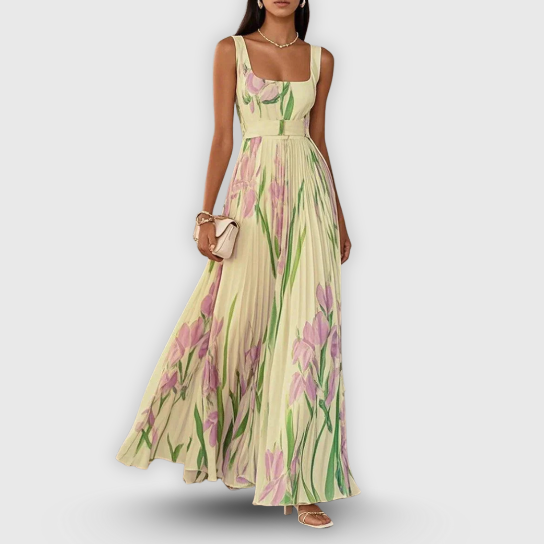 Regina | Käsintehty maxihameohameelinen kukkakuvio