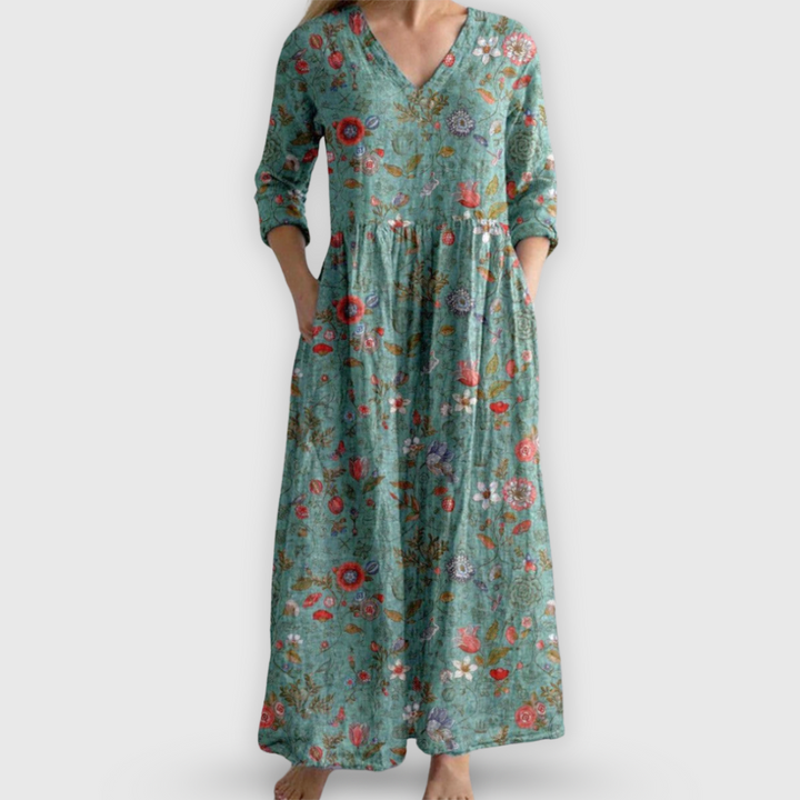 Hän | Tyylikäs kukkamekko premium-laatua