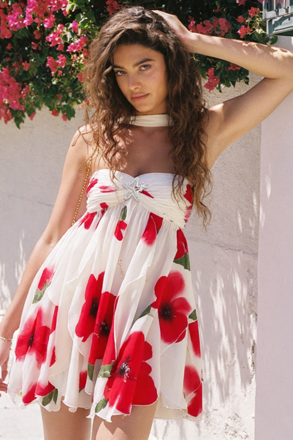 Monika | Kukallaan sifonkiminikorkean