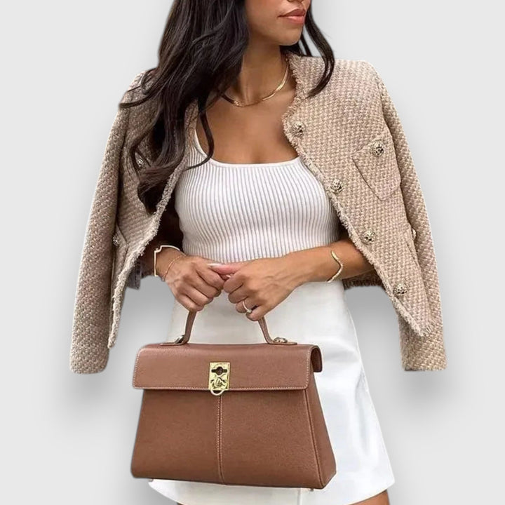 Luna | Käsintehty takki koristenapeilla