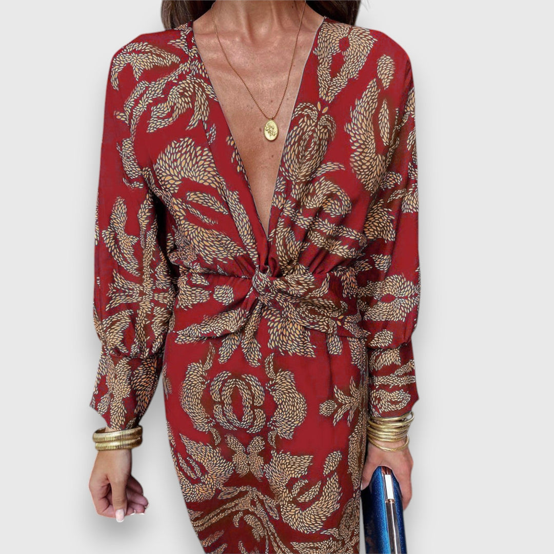 Ilenia | Premium mekko käsityönä tulevalla designilla