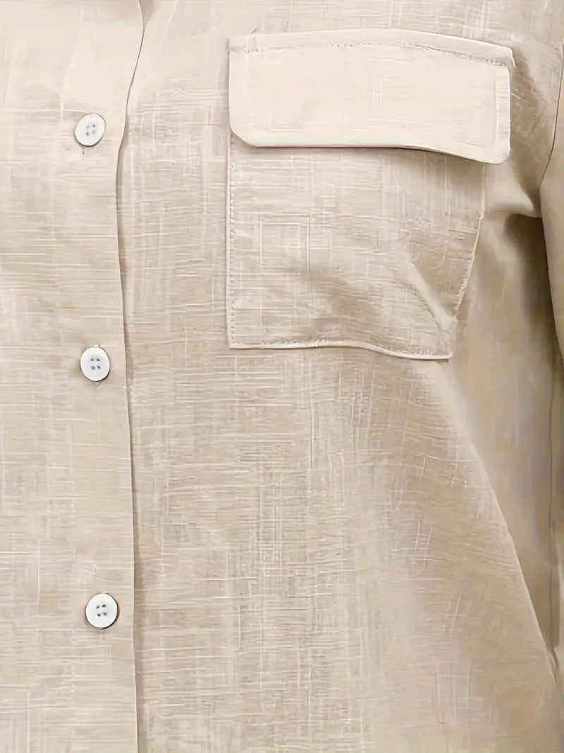 Athena | Puuvillainen pikkutakki rintataskuilla