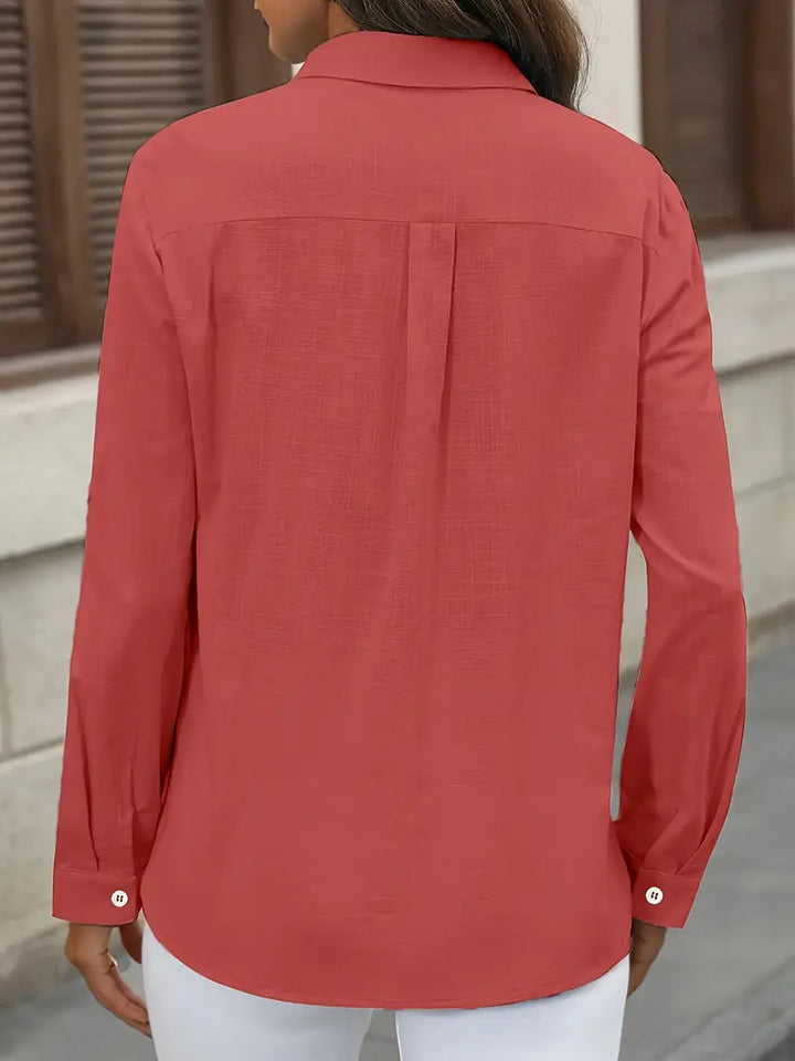 Athena | Puuvillainen pikkutakki rintataskuilla