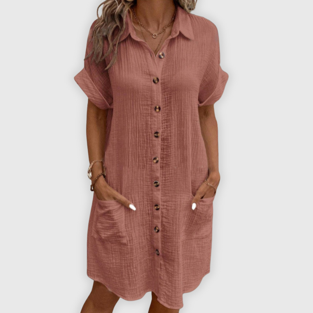 Anita | Henkilökohtaisesti valmistettu polo-mekko