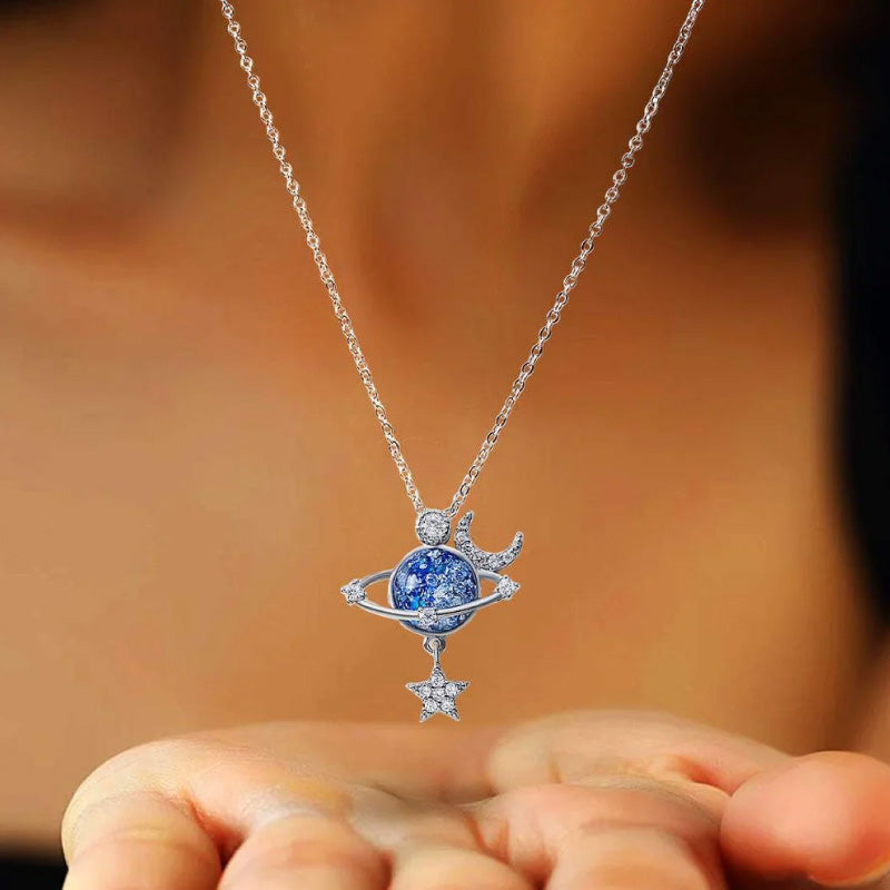 Ma Etoile – 925 hopeasydänketju tyttärelleni