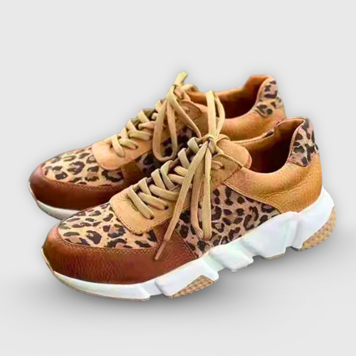 Noelia | Mukavat leopardiniv Elisanda-kengät